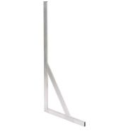Equerre aluminium à talon avec écharpe - Mondelin