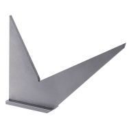 Equerres double onglet à chapeau, Longueur : 15 cm