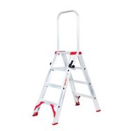 Escabeau garde-corps pliable Solide Eco Professional double 2-5 marche