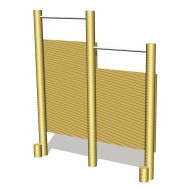 Espalier - scellement direct