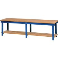 Établi 151 - Plateau multiplis et pieds ajustables
