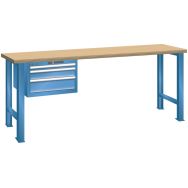 Établi 27x36E 3 tiroirs - hauteur 890 mm - Lista