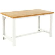 Établi Cubio Largeur 200 cm plateau Multiplis Profondeur 90 cm