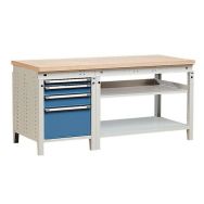 Établi Function 175 avec tiroirs et tablettes