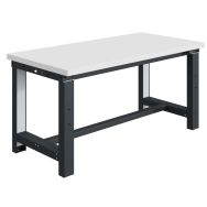 Etabli SI plateau mélaminé 28mm réglable électriquement L1800 - Sofame