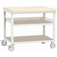 Etabli mobile Modul - 2 tablettes, largeur 100 cm - Plt:Multiplis