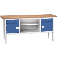 Etabli monobloc Verso 2000x600x830-930mm - Bott