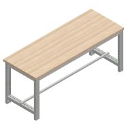 Etabli nu plateau multiplis - 800 kg - Manutan Expert
