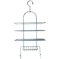 Etagère de douche à suspendre chromée 25x53x11cm