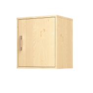 Etagère murale Confetti largeur 47 cm, 1 porte - finition bouleau