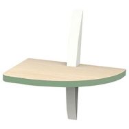 Etagère murale angle droit Crips Vert Olive