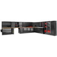 Etagère pour armoire JLS3-A1000PP - 990x397 mm - Noir
