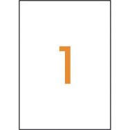 Étiquette 297x210 mm (Boîte de 100)