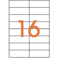 Étiquette adhésive 105x37 mm (Boîte de 1600)