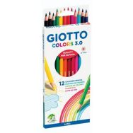Etui 12 crayons GIOTTO COLORS 3.0