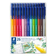 Etui 26 feutres assortis Triplus Color Staedtler dont 6 fluo