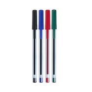 Etui 4 stylos bille pointe moyenne 1mm