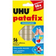 Etui 56 pastilles Patafix UHU transparentes