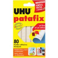 Etui 6 bandes Patafix blanche UHU 14 x 1 cm