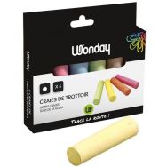 Etui 6 craies de trottoir géantes