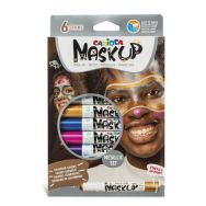 Etui 6 sticks peinture visage métallique Maskup