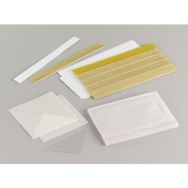 Etui adhésif en PVC cristal incolore 80 x 130 mm (Sachet de 10)