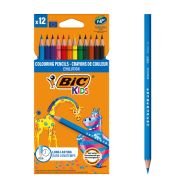 Etui carton 12 Crayons de couleur BIC KIDS Evolution Ecolutions