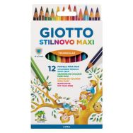 Etui de 12 crayons de couleurs GIOTTO Stilnovo Maxi