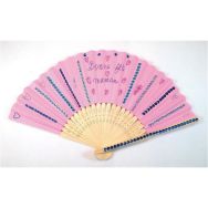 Éventail à décorer (Lot de 12)