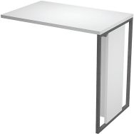 Extension bureau Razor - 80 cm - Pieds anthracite - Artarredi