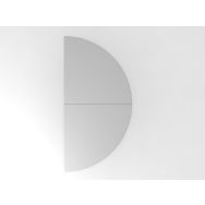 Extension de bureau-160x80cm-Gris-Graphite