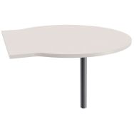 Extensions goutte d'eau Blanc/alu