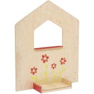 Façade fleurie 100 x 26,5 x 120 cm