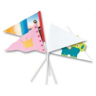 Fanion forme triangulaire (Lot de 20)