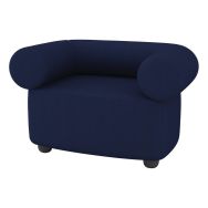 Fauteuil Abyssa tissu non feu M1 Quadrifoglio