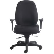 Fauteuil Dexter usage intensif 24 h Presidio Noir