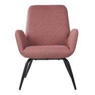 Fauteuil Doha corail