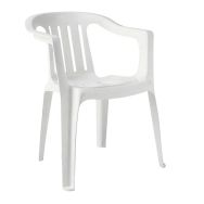 Fauteuil Giada résine - blanc - SCAB