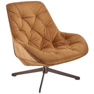 Fauteuil James pivotant Camel
