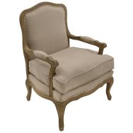 Fauteuil Louis XV Jute
