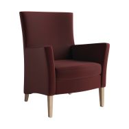 Fauteuil Manhattan dossier bas tissu Aquaclean Daytona Mobitec