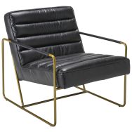 Fauteuil Maranello Cuir noir