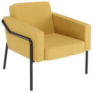 Fauteuil Medso classique interieur - Taille L - jaune