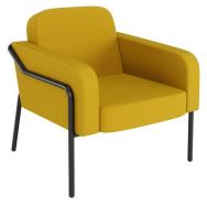 Fauteuil Medso rond exterieur - Taille L - jaune