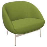Fauteuil Mollen assise tissu polyester