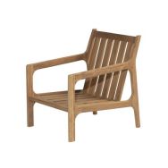 Fauteuil St Malo 2 places - assise dossier et piètement Iroko