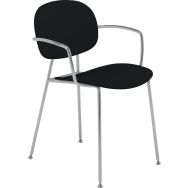 Fauteuil Tondina structure métal chromé Infiniti