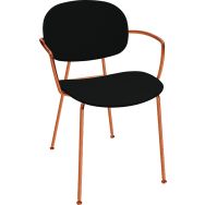 Fauteuil Tondina structure métal finition brillante Infiniti