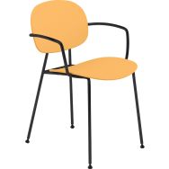 Fauteuil Tondina structure métal finition mat Infiniti