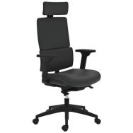 Fauteuil WIMAX accoudoirs 3D tissu PVC - Sokoa